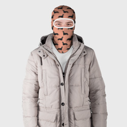 Балаклава 3D Таксы паттерн - фото 2