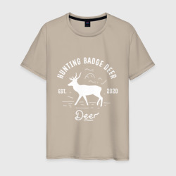 Лучший охотник на оленей – Мужская футболка хлопок с принтом купить со скидкой в -20%