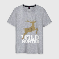 Дикий охотник – Мужская футболка хлопок с принтом купить со скидкой в -20%