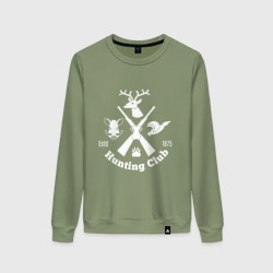 Женский свитшот хлопок Hunting deer club