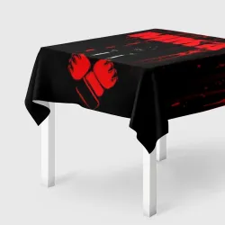 Скатерть 3D ММА в крови