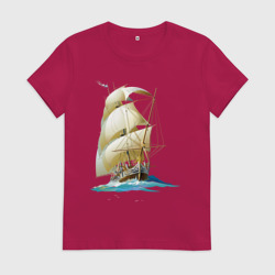 Женская футболка хлопок Вперед к мечте