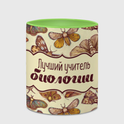 Кружка с полной запечаткой Лучший учитель биологии - фото 2