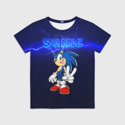 Детская футболка 3D Sonik супер Соник