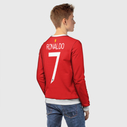 Детский свитшот 3D Ronaldo Manchester United - фото 2