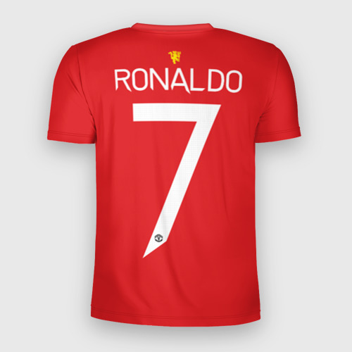 Мужская футболка 3D Slim Ronaldo Manchester United, цвет 3D печать - фото 2