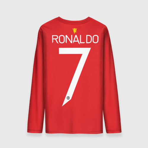 Мужской лонгслив 3D Ronaldo Manchester United, цвет 3D печать - фото 2