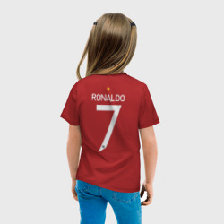 Детская футболка хлопок Форма Криштиану Роналдо - фото 2