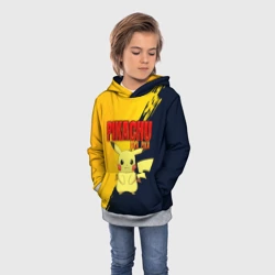 Детская толстовка 3D Pikachu Pika Pika Пикачу - фото 2