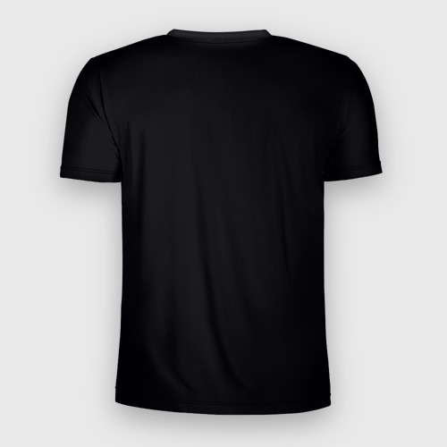 Мужская футболка 3D Slim с принтом SONIC | СОНИК (Z), вид сзади #1