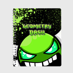 Тетрадь Geometry Dash Green