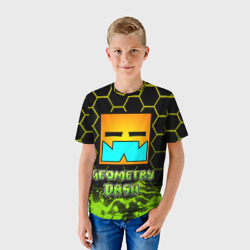 Детская футболка 3D Geometry Dash Классика - фото 2