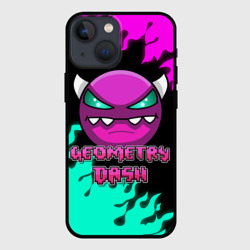 Чехол для iPhone 13 mini Geometry Dash