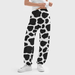 Женские джоггеры оверсайз 3D Пятна Далматинца - фото 2