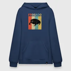 Худи SuperOversize хлопок Дождевая жаба Frog + Avocado