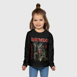 Детский лонгслив 3D Iron Maiden, Senjutsu - фото 2
