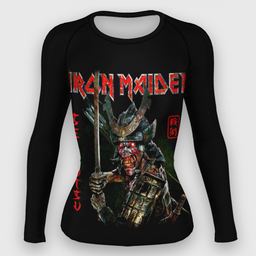 Женский рашгард 3D Iron Maiden, Senjutsu, цвет 3D печать