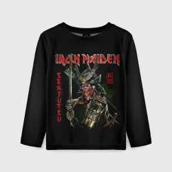 Детский лонгслив 3D Iron Maiden, Senjutsu