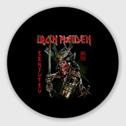 Круглый коврик для мышки Iron Maiden, Senjutsu