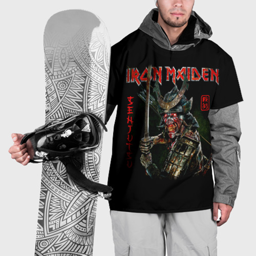 Накидка на куртку 3D Iron Maiden, Senjutsu, цвет 3D печать