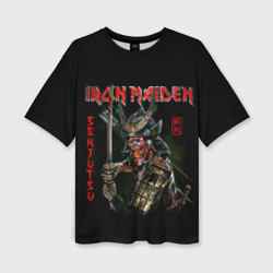 Женская футболка oversize 3D Iron Maiden, Senjutsu