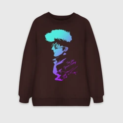 Женский свитшот oversize без начеса хлопок See You Space Cowboy