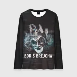Мужской лонгслив 3D Boris Brejcha Mask