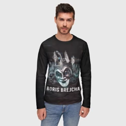 Мужской лонгслив 3D Boris Brejcha Mask - фото 2