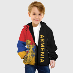 Детская куртка 3D Armenia Flag and emblem - фото 2