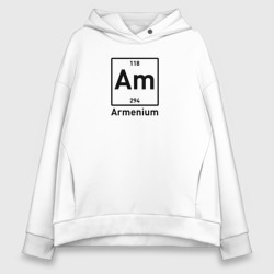 Женское худи Oversize хлопок Am - Armenium
