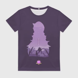 Женская футболка 3D Razor Рейзор Геншин