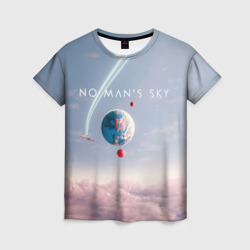 Женская футболка 3D No mans sky