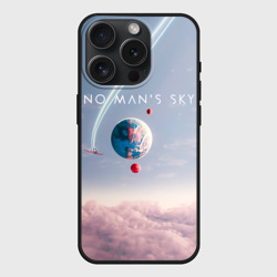 Чехол силиконовый для Apple iPhone 15 Pro матовый No mans sky