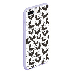 Чехол для iPhone 7Plus/8 Plus матовый Летучие мыши - фото 2