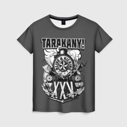 Женская футболка 3D Tarakany! alive & kicking XXV