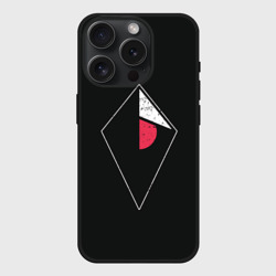 Чехол силиконовый для Apple iPhone 15 Pro матовый Атлас