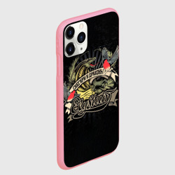 Чехол для iPhone 11 Pro Max матовый Снегири и драконы Elysium - фото 2