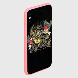 Чехол для iPhone XS Max матовый Снегири и драконы Elysium - фото 2