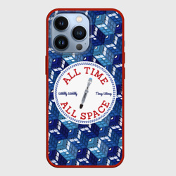 Чехол для iPhone 13 Pro Doctor Who pattern