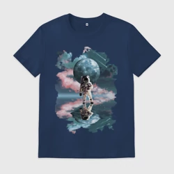 Мужская футболка хлопок Зеркальное Отражение