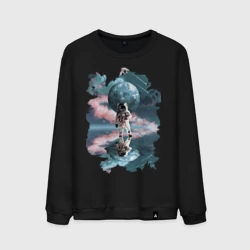 Мужской свитшот хлопок Зеркальное Отражение