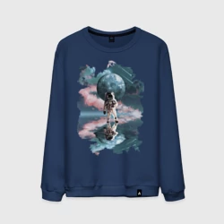 Мужской свитшот хлопок Зеркальное Отражение