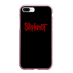 Чехол для iPhone 7Plus/8 Plus матовый Slipknot +Спина