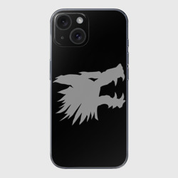 Чехол для iPhone 15 силиконовый с защитой камеры Гангрел