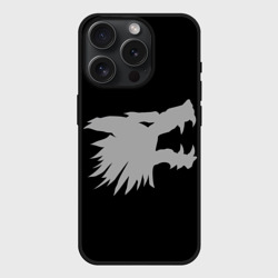Чехол силиконовый для Apple iPhone 15 Pro матовый Гангрел