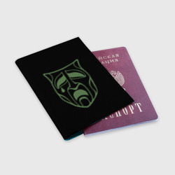 Обложка для паспорта матовая кожа Носферату - фото 2
