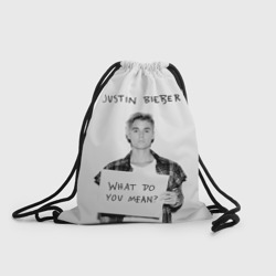 Рюкзак-мешок 3D Justin Bieber