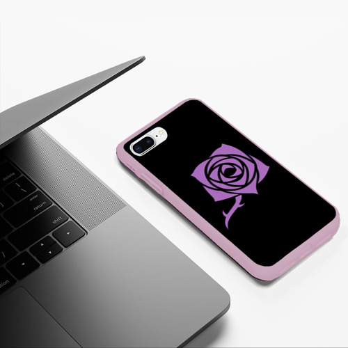 Чехол для iPhone 7Plus/8 Plus матовый Тореадор, цвет розовый - фото 5