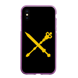 Чехол для iPhone XS Max матовый Вентру