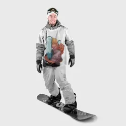 Накидка на куртку 3D Дэндзи, Почита и бензопила